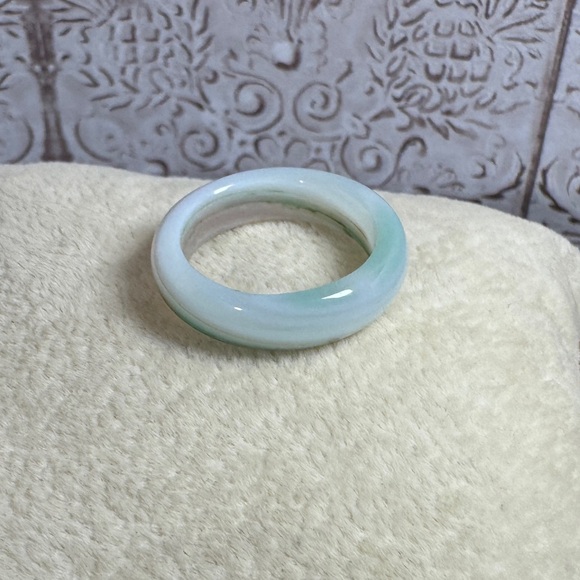 Agate Multicolor Stone Rings Set - Picture 6 of 8